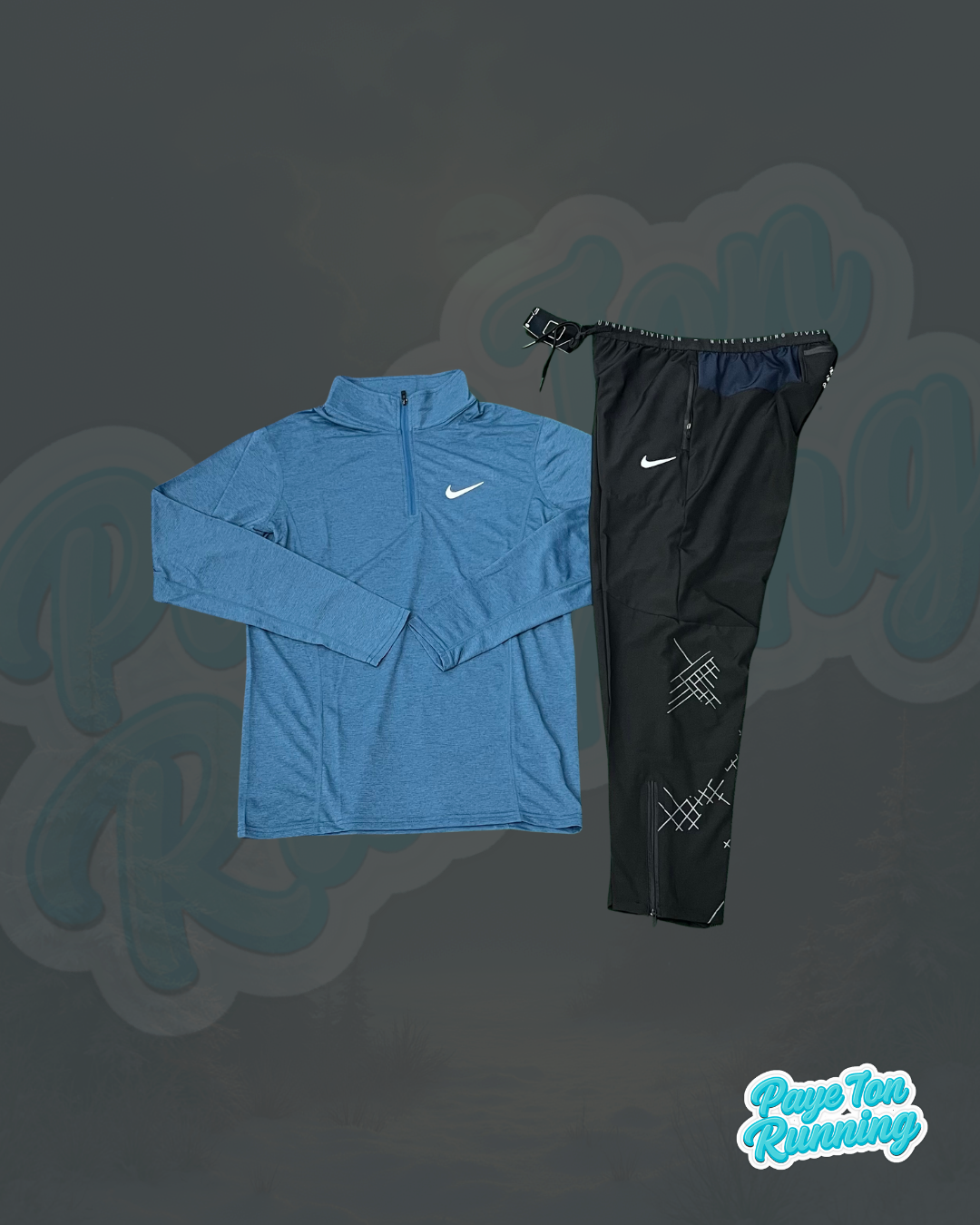 Haut de running à demi-zip