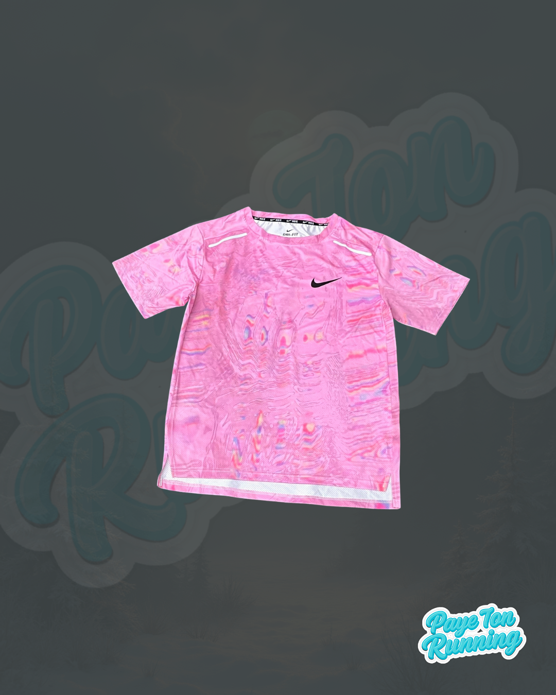 T-Shirt Running Avec Motifs