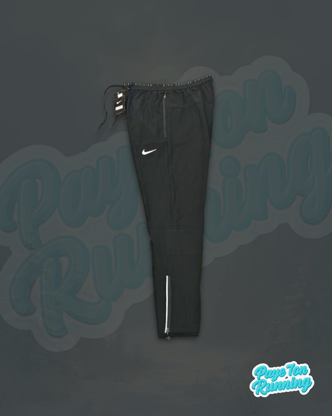 Pantalon Running Gris / Noir