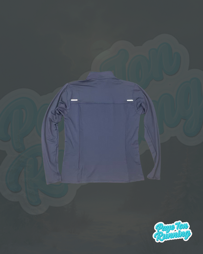 Haut de running à demi-zip